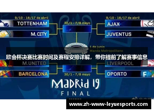 欧会杯决赛比赛时间及赛程安排详解，带你提前了解赛事信息